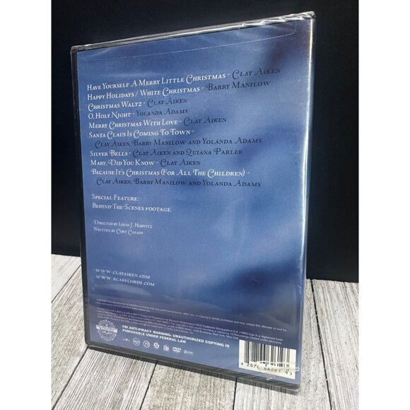 Clay Aiken - A Clay Aiken Christmas DVD 2004 - Brand New Sealed! VTG - Picture 2 of 3